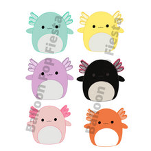 Load image into Gallery viewer, Squishmallows Sticker Sheet (Axolotls)
